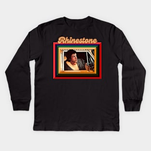 how did this get made Rhinestone Kids Long Sleeve T-Shirt